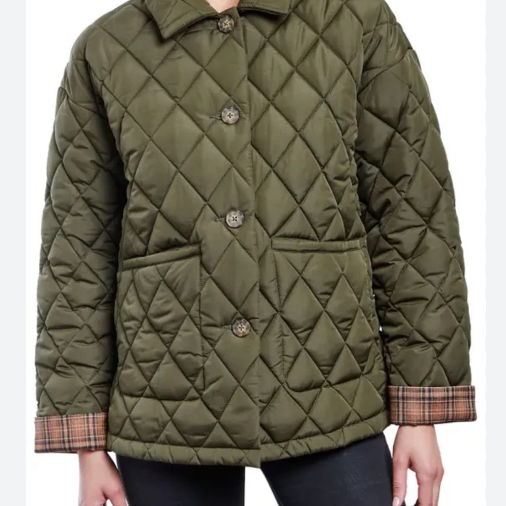 NWT Women’s Lucky Brand Quilted Jacket